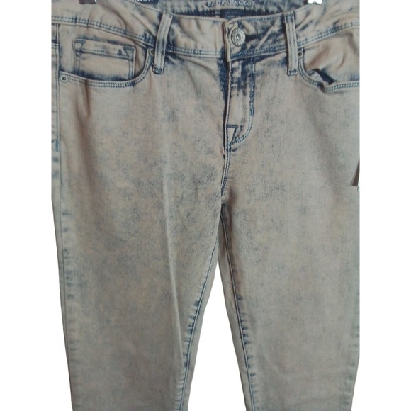 Juniors Pac Sun Oyster Gray Skinniest Denim‎ Jeans New With Tags Size 9 - Picture 15 of 16